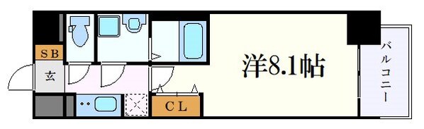 S-RESIDENCE池下西の物件間取画像